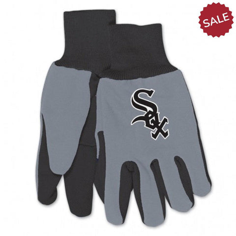 Chicago White Sox Gloves Two Tone Style Adult Size Size