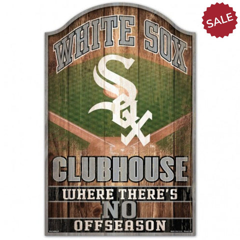 Chicago White Sox Sign 11x17 Wood Fan Cave Design - Special Order-0