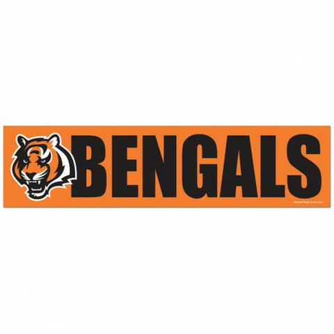 Cincinnati Bengals Bumper Sticker - Special Order