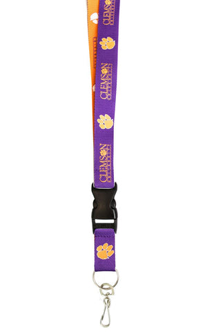 Clemson Tigers Lanyard - Two-Tone