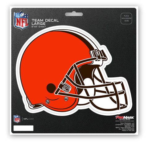 Cleveland Browns Decal 8x8 Die Cut