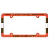 Cleveland Browns Full Color License Plate Frame