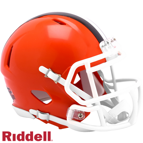 Cleveland Browns Helmet Riddell Replica Mini Speed Style 2024-0