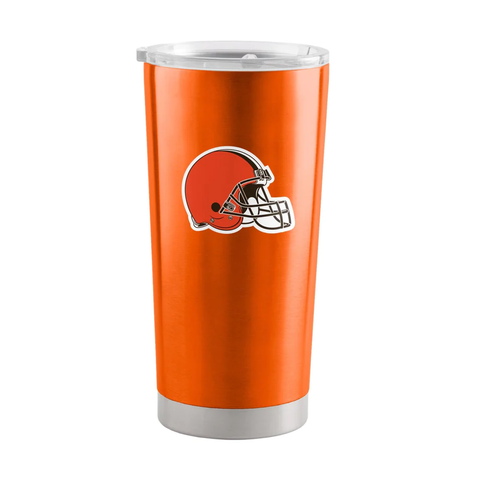 Cleveland Browns Travel Tumbler 20oz Stainless Steel-0