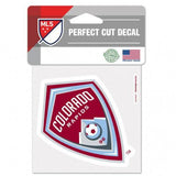 Colorado Rapids Decal 4x4 Perfect Cut Color