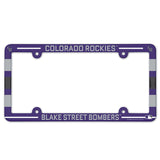 Colorado Rockies License Plate Frame - Full Color - Special Order-0