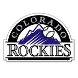 Colorado Rockies Magnet Car Style 12 Inch CO