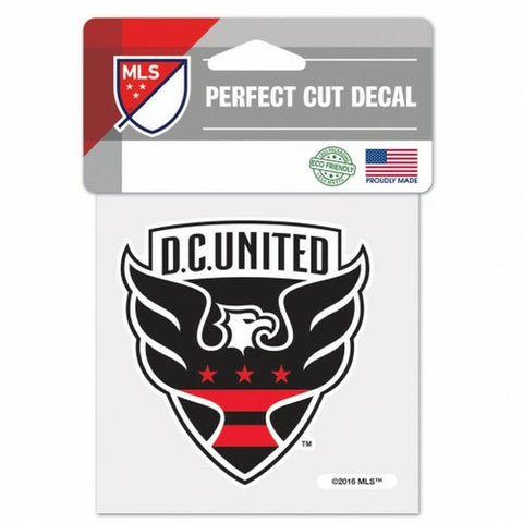 DC United Decal 4x4 Perfect Cut Color - Team Fan Cave