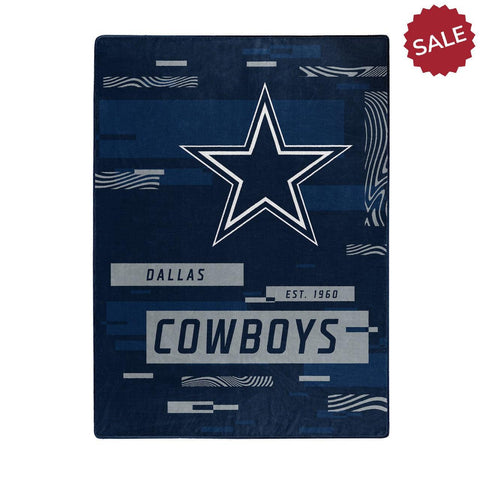 Dallas Cowboys Blanket 60x80 Raschel Digitize Design