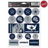 Dallas Cowboys Decal Sheet 5x7 Vinyl-0