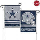 Dallas Cowboys Flag 12x18 Garden Style 2 Sided - Team Fan Cave