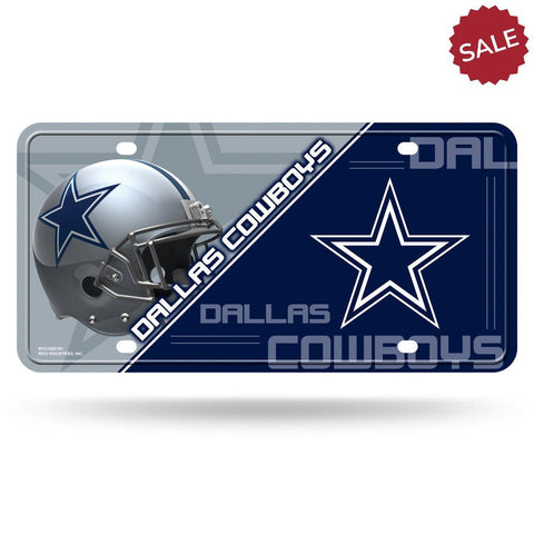 Dallas Cowboys License Plate Metal