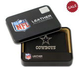 Dallas Cowboys Wallet Trifold Leather Embroidered