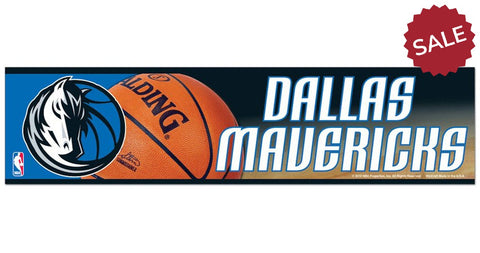 Dallas Mavericks Bumper Sticker - Special Order-0