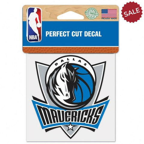 Dallas Mavericks Decal 4x4 Perfect Cut Color