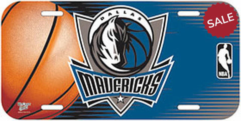 Dallas Mavericks License Plate