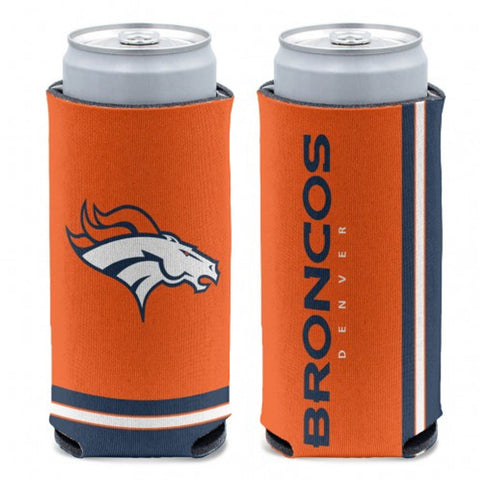 Denver Broncos Can Cooler Slim Can Design-0