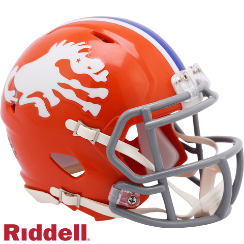 Denver Broncos Helmet Riddell Replica Mini Speed Style 1966 T/B-0