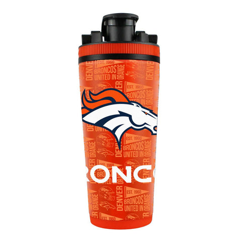 Denver Broncos Ice Shaker 26oz Stainless Steel-0