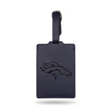 Denver Broncos Luggage Tag Laser Engraved