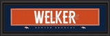 Denver Broncos Print 8x24 Signature Style Wes Welker - Team Fan Cave