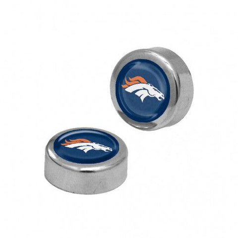 Denver Broncos Screw Caps Domed - Team Fan Cave