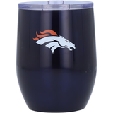 Denver Broncos Travel Tumbler 16oz Stainless Steel Curved-0