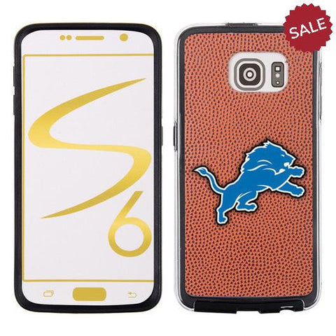 Detroit Lions Classic NFL Football Pebble Grain Feel Samsung Galaxy S6 Case