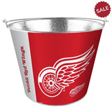 Detroit Red Wings Bucket 5 Quart Hype Design Special Order