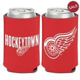 Detroit Red Wings Can Cooler Slogan Design Special Order