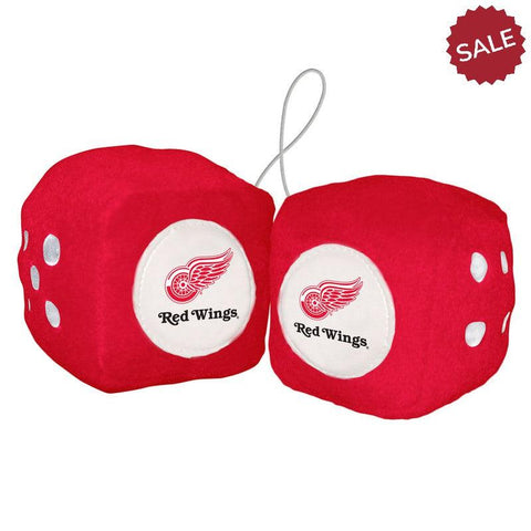 Detroit Red Wings Fuzzy Dice