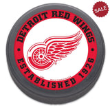 Detroit Red Wings Hockey Puck - Packaged - Est. 1926