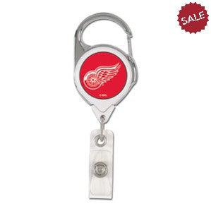 Detroit Red Wings Retractable Premium Badge Holder