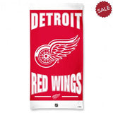 Detroit Red Wings Towel 30x60 Beach Style