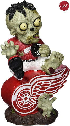 Detroit Red Wings Zombie Figurine - On Logo CO