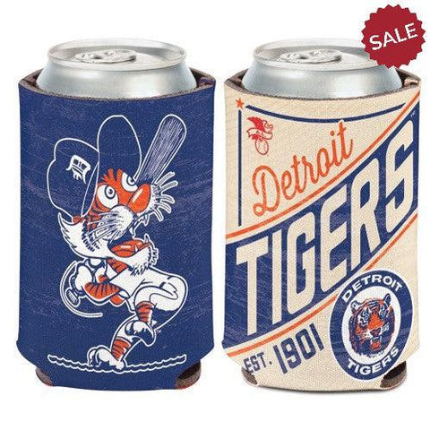 Detroit Tigers Can Cooler Vintage Design Special Order