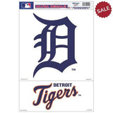 Detroit Tigers Decal 11x17 Multi Use