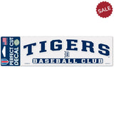 Detroit Tigers Decal 3x10 Perfect Cut Color