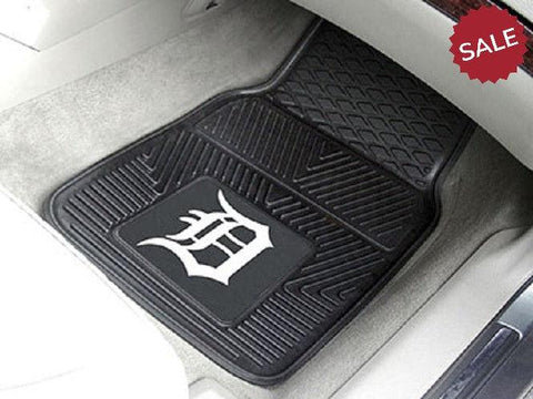 Detroit Tigers Heavy Duty 2-Piece Vinyl Car Mats