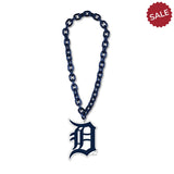 Detroit Tigers Necklace Big Fan Chain