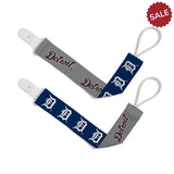 Detroit Tigers Pacifier Clips 2 Pack