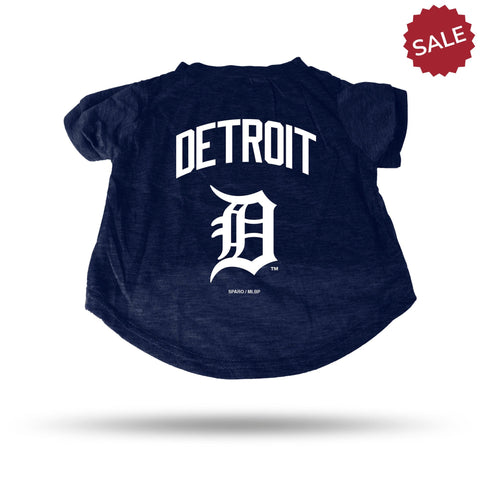 Detroit Tigers Pet Tee Shirt Size L