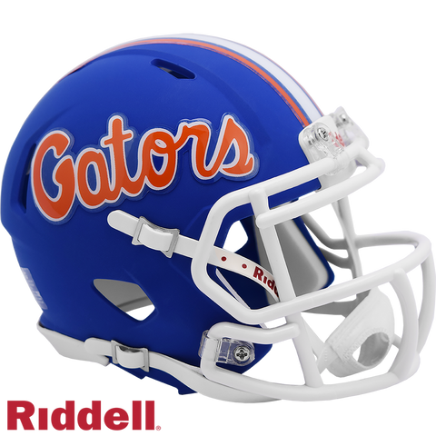 Florida Gators Helmet Riddell Replica Mini Speed Style Blue-0