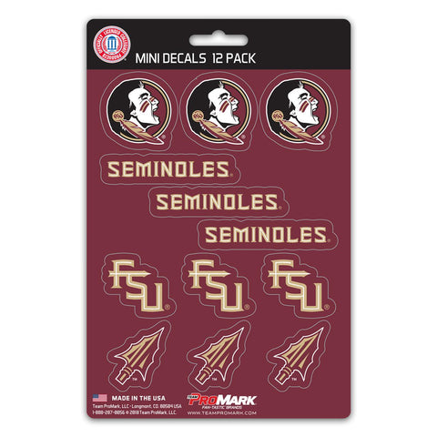 Florida State Seminoles Decal Set Mini 12 Pack