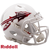 Florida State Seminoles Helmet Riddell Replica Mini Speed Style White-0