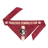 Florida State Seminoles Pet Bandanna Size XS - Team Fan Cave