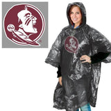 Florida State Seminoles Rain Poncho - Team Fan Cave