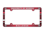 Georgia Bulldogs License Plate Frame - Full Color-0