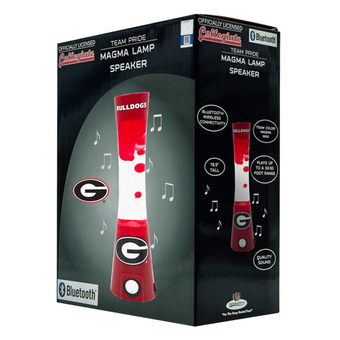 Georgia Bulldogs Magma Lamp - Bluetooth Speaker-0