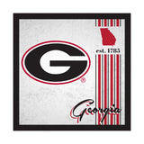 Georgia Bulldogs Sign Wood 10x10 Album Design